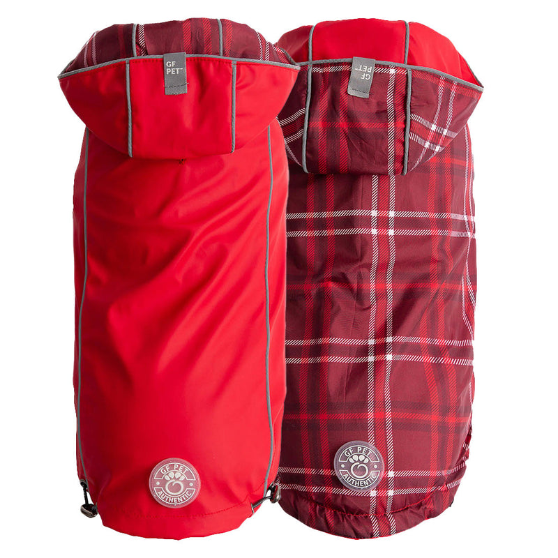 Load image into Gallery viewer, Reversible Elasto-Fit Raincoat - Red