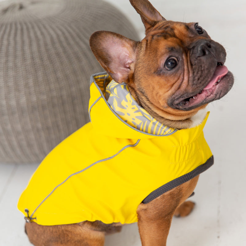 Load image into Gallery viewer, Reversible Elasto-Fit Raincoat - Yellow