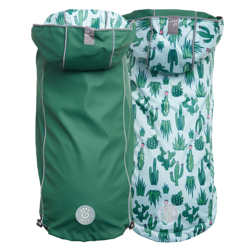 Load image into Gallery viewer, Reversible Elasto-Fit Raincoat - Green/Green