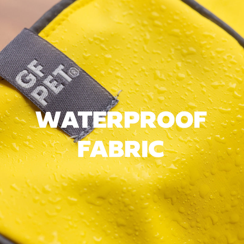 Load image into Gallery viewer, Reversible Elasto-Fit Raincoat - Yellow/Blue