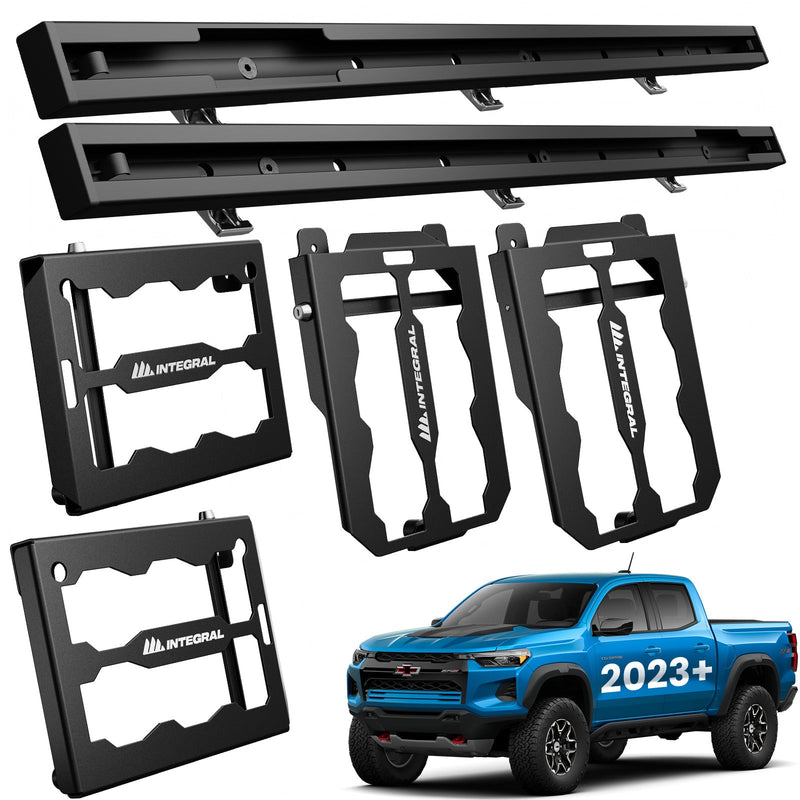 Load image into Gallery viewer, Integral Rails - Bedside Rail System - Chevrolet Colorado & GMC Canyon (2023+)