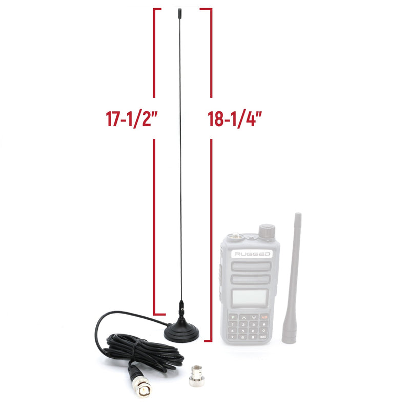 Load image into Gallery viewer, Rugged Radios Magnetic Mount Antenna for Rugged GMR2 PLUS Handheld Radios