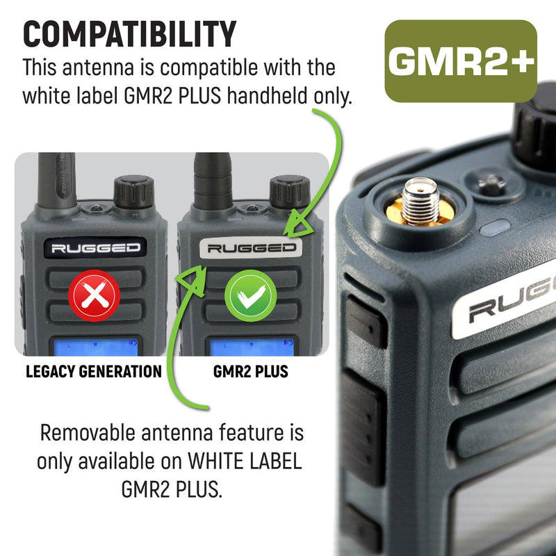 Load image into Gallery viewer, Rugged Radios Magnetic Mount Antenna for Rugged GMR2 PLUS Handheld Radios
