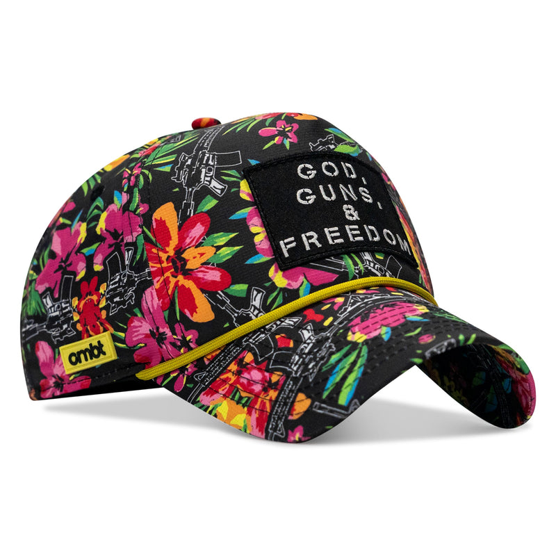 Load image into Gallery viewer, God, Guns, And Freedom Patch Weekender Snapback Hat