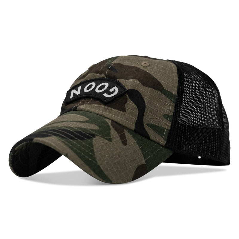 Load image into Gallery viewer, Goon Arched Patch Tactical Ripstop Mesh Snapback Hat