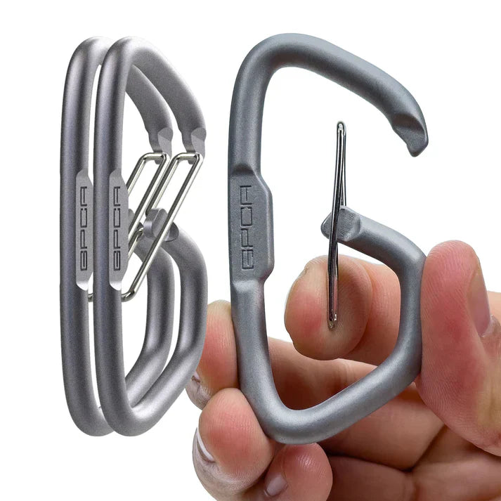 Load image into Gallery viewer, Safety Carabiner Locking Clip (Loop LIT)