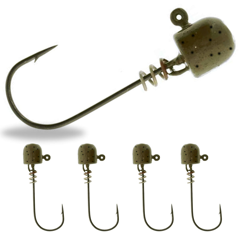 Load image into Gallery viewer, Reaction Tackle Tungsten Screw Lock Jig Heads (5-Pack)