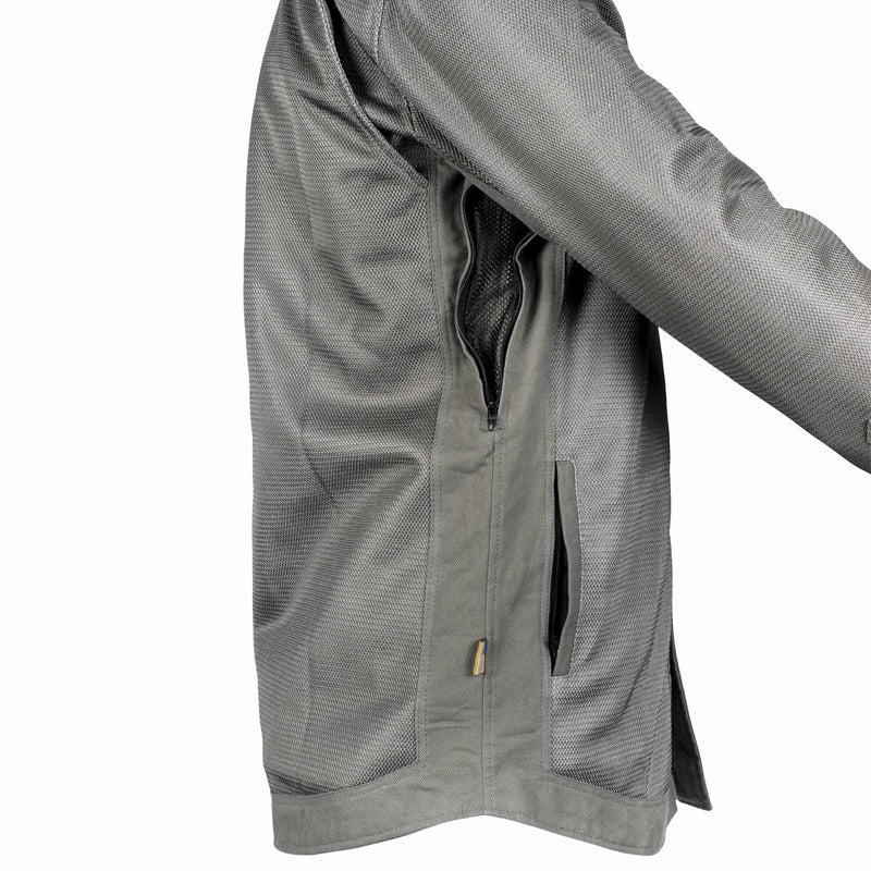 Load image into Gallery viewer, Protective Summer Mesh Shirt - Grey Solid