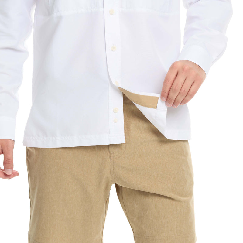 Load image into Gallery viewer, White Explorer Shirt | Long Sleeve