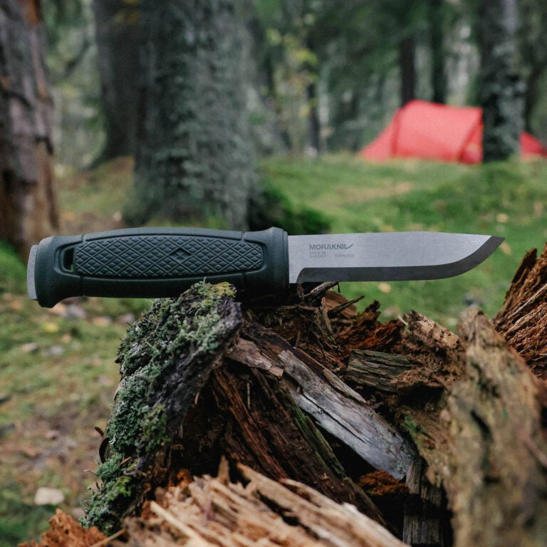 Load image into Gallery viewer, Mora Garberg Stainless Military Green with Simple Poly Sheath #14472