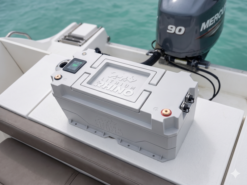 Load image into Gallery viewer, 12V 392Ah Lithium Rhino Marine LiFePO4 IP67 Conversion Kit