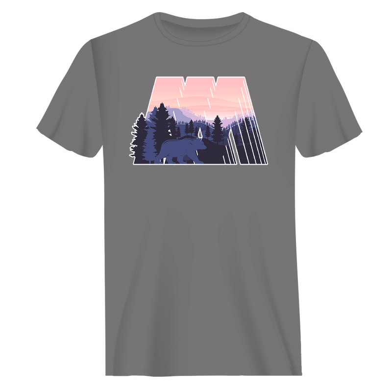 Load image into Gallery viewer, Geometric Camping T-Shirt for Men