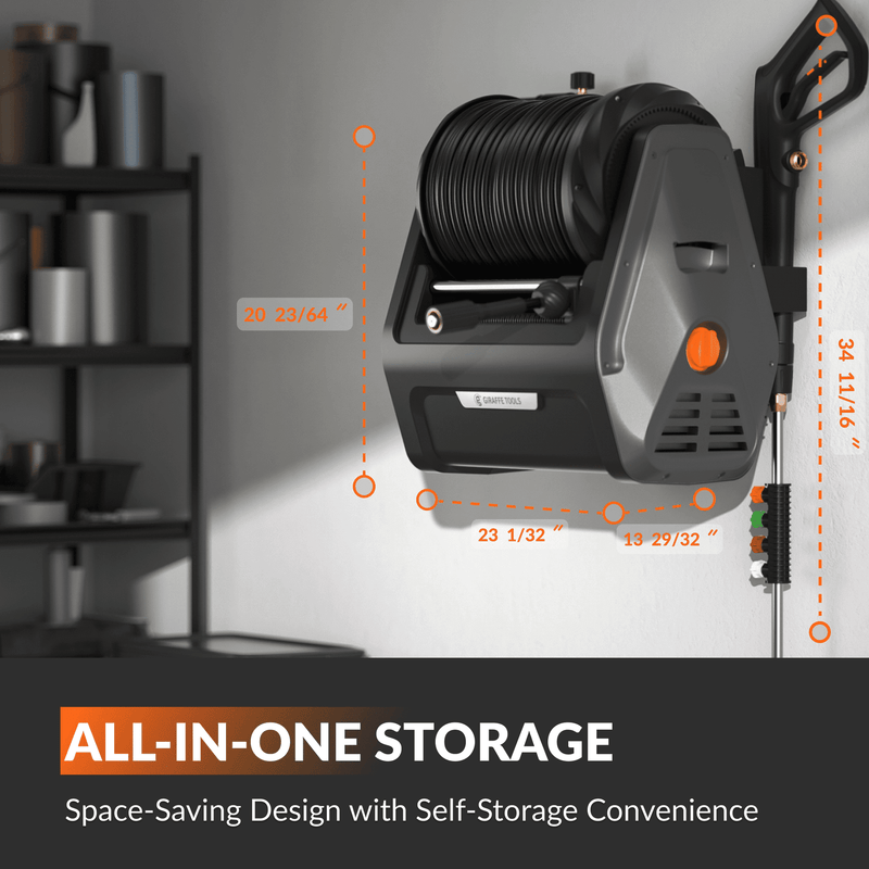 Load image into Gallery viewer, Grandfalls Retractable Pressure Washer Essential