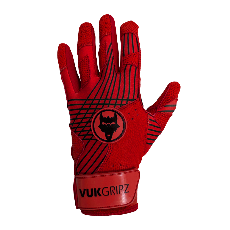 Load image into Gallery viewer, Prowler Red Batting Gloves