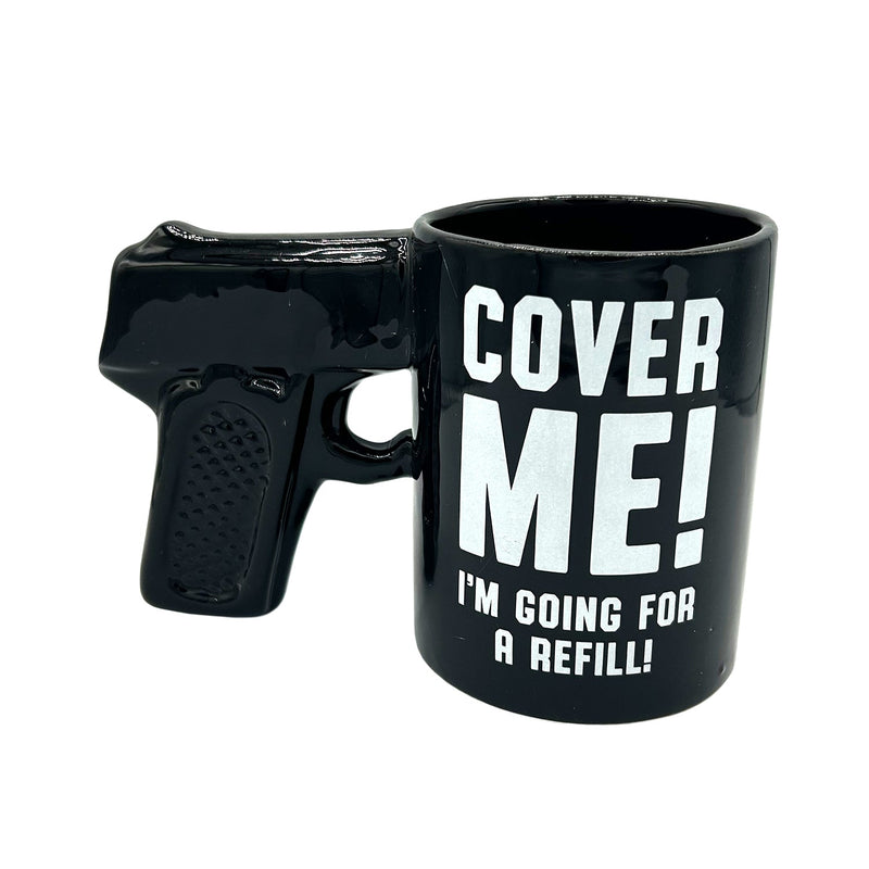 Load image into Gallery viewer, Cover Me I'm going for a Refill Sidearm Sipper
