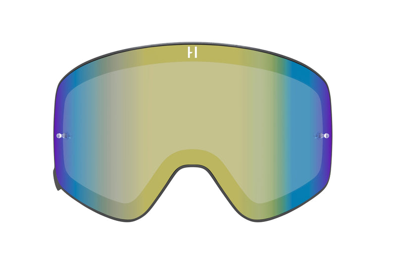 Load image into Gallery viewer, Dual Pane Gold Infinity Lens
