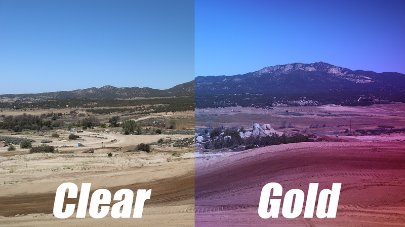 Load image into Gallery viewer, Dual Pane Gold Infinity Lens