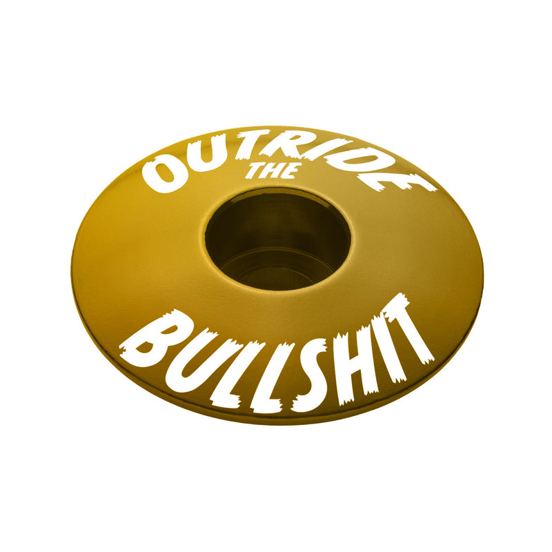 Load image into Gallery viewer, Outride The Bullshit Bicycle Headset Cap