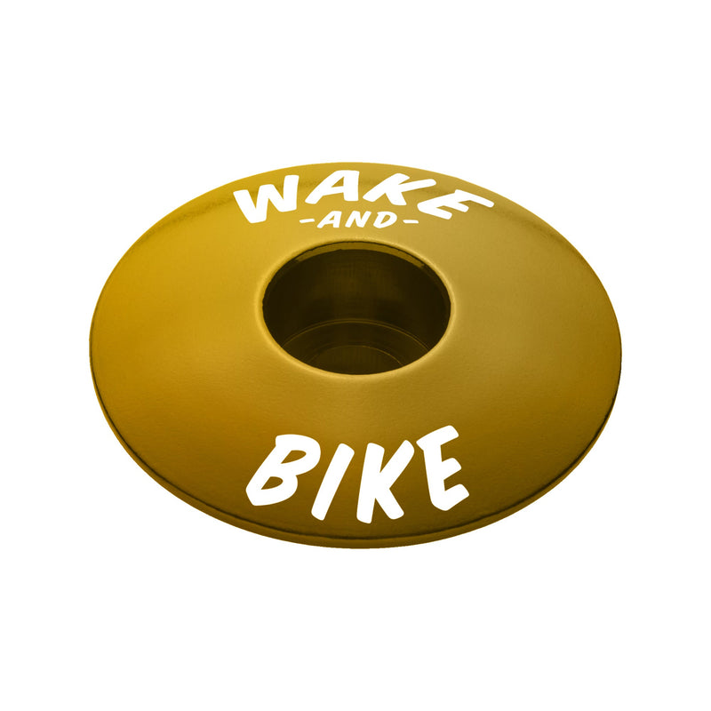 Load image into Gallery viewer, Wake and Bike Bicycle Headset Cap