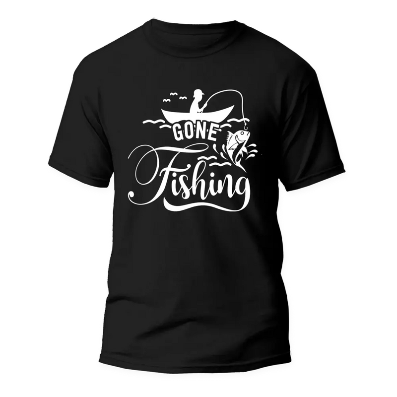 Load image into Gallery viewer, Gone Fishing Unisex T-Shirt