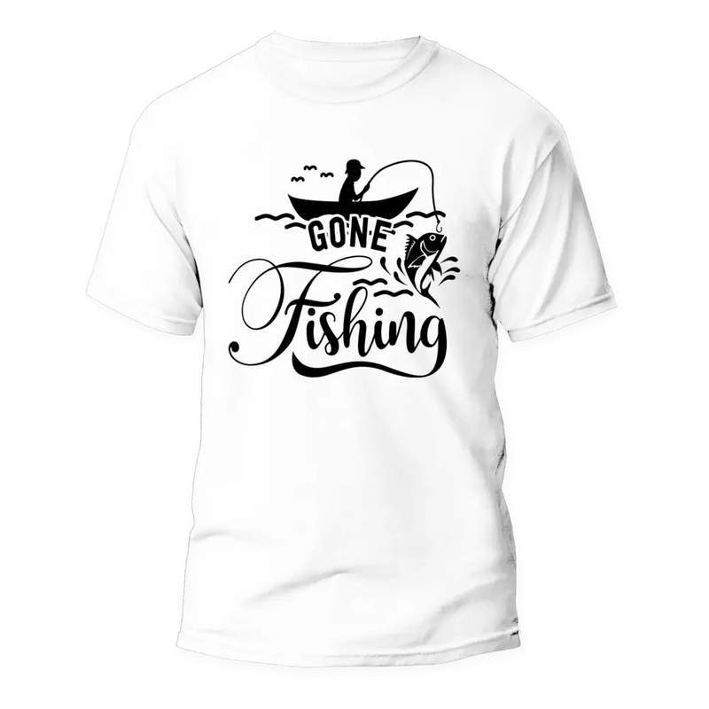 Load image into Gallery viewer, Gone Fishing Unisex T-Shirt
