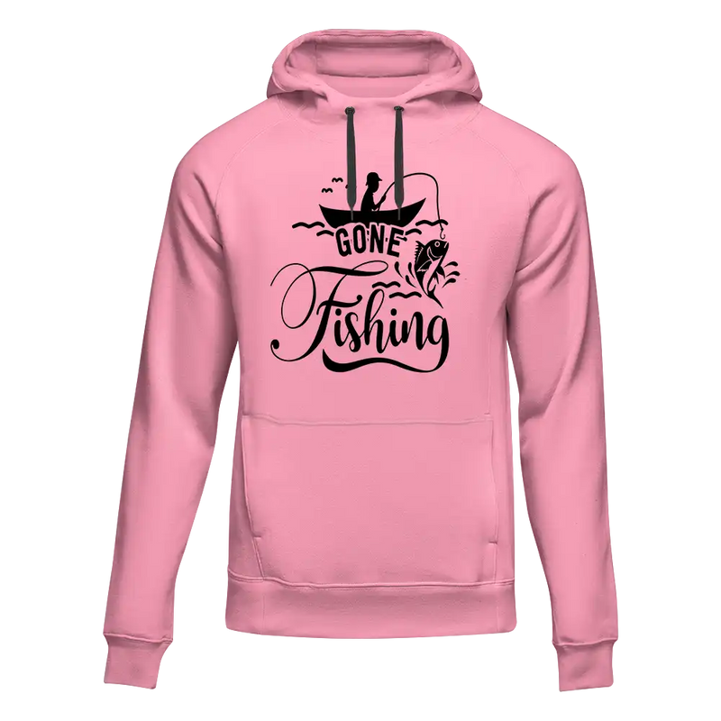 Load image into Gallery viewer, Gone Fishing Unisex Hoodie