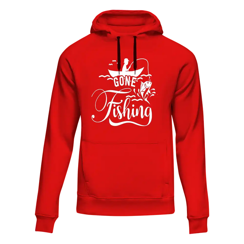 Load image into Gallery viewer, Gone Fishing Unisex Hoodie