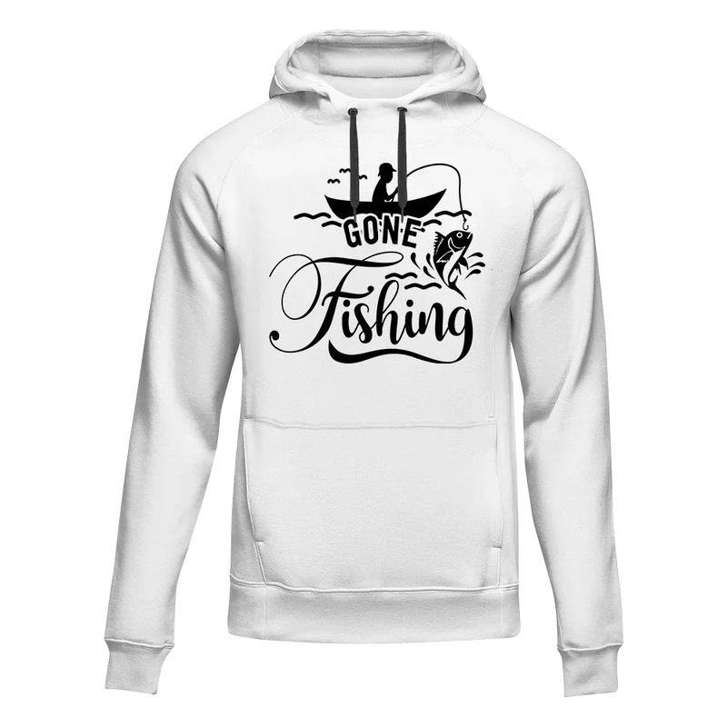 Load image into Gallery viewer, Gone Fishing Unisex Hoodie