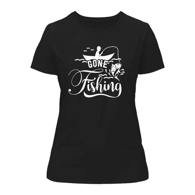 Load image into Gallery viewer, Gone Fishing T-Shirt for Women