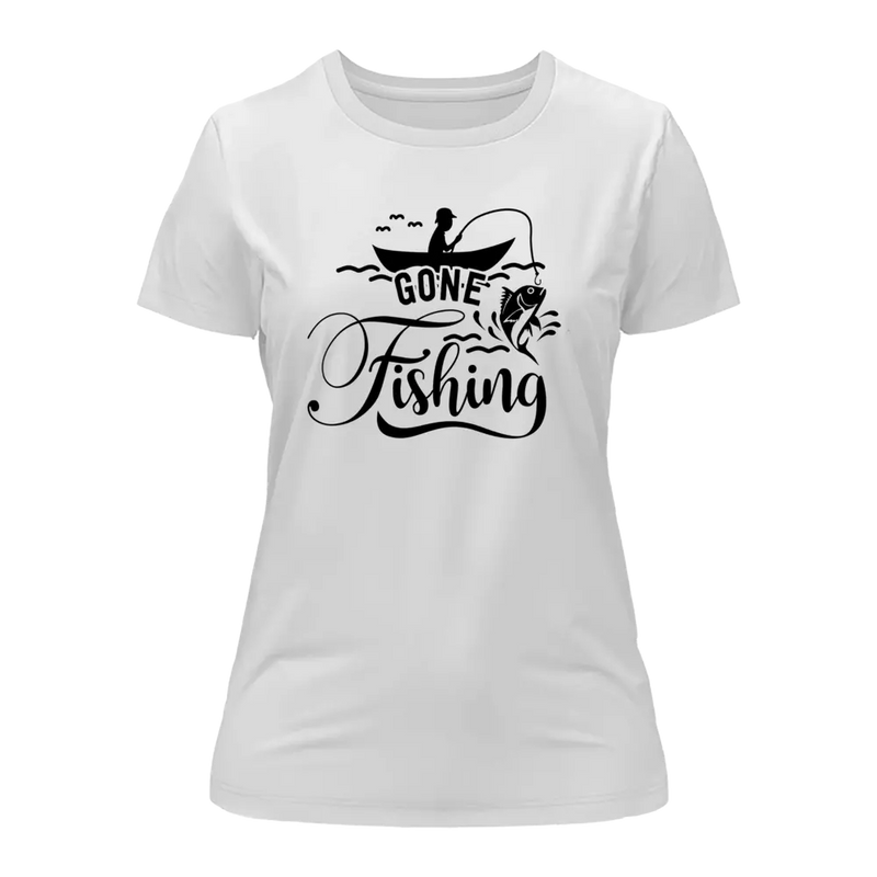 Load image into Gallery viewer, Gone Fishing T-Shirt for Women