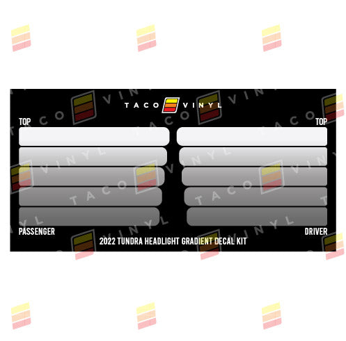 Load image into Gallery viewer, 2022+ Tundra Grille Rib Decal