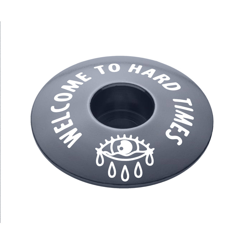 Load image into Gallery viewer, Welcome to Hard Times Bicycle Headset Cap