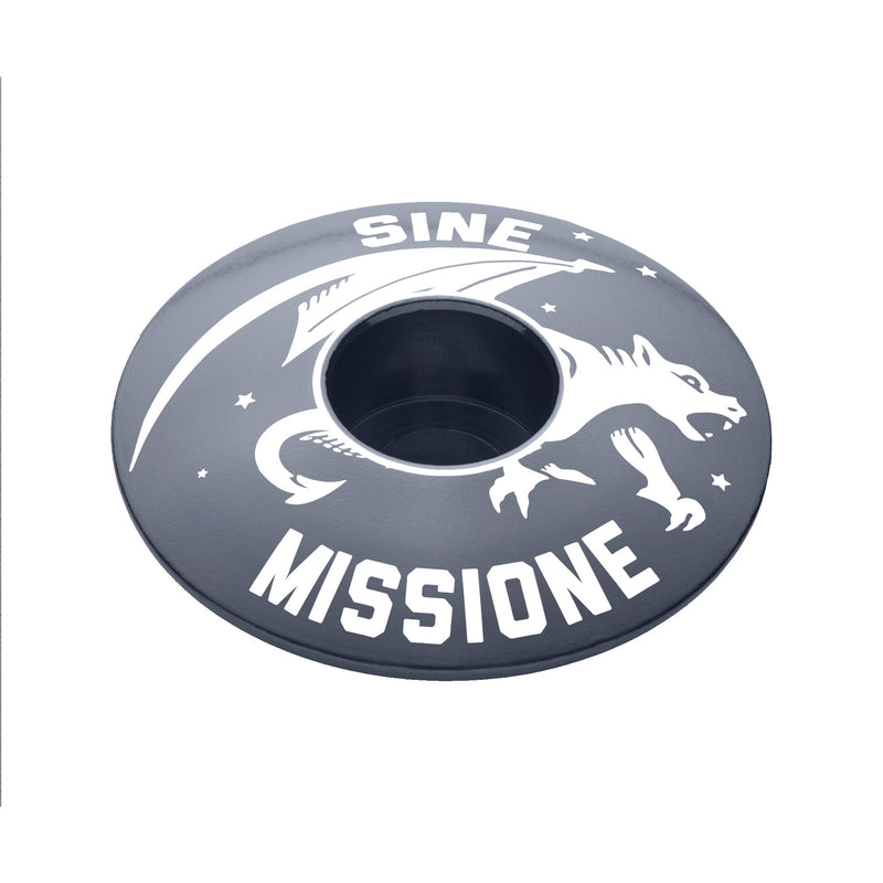 Load image into Gallery viewer, SINE MISSIONE - NO MERCY BICYCLE HEADSET CAP
