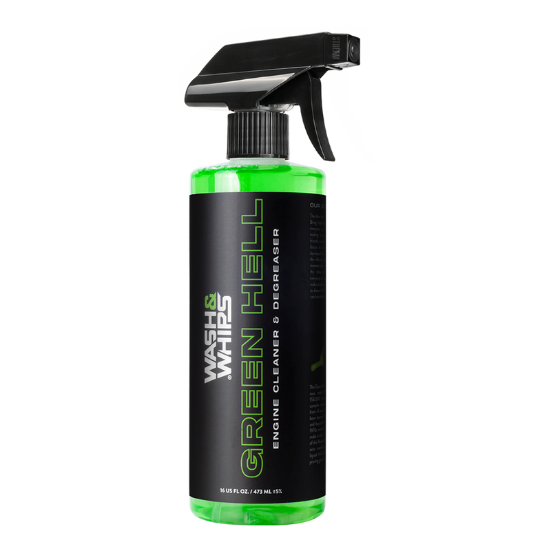 Load image into Gallery viewer, WASH&WHIPS Green Hell Engine Cleaner & Degreaser
