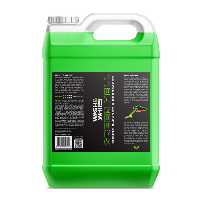 Load image into Gallery viewer, WASH&WHIPS Green Hell Engine Cleaner & Degreaser