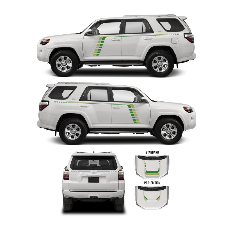 Load image into Gallery viewer, 2010-2024 4Runner Checkered Stripe Kit