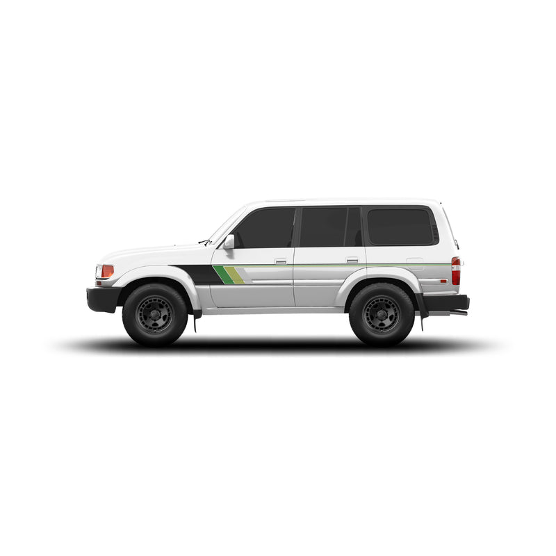 Load image into Gallery viewer, 80 Series Land Cruiser Checkered Stripe Kit