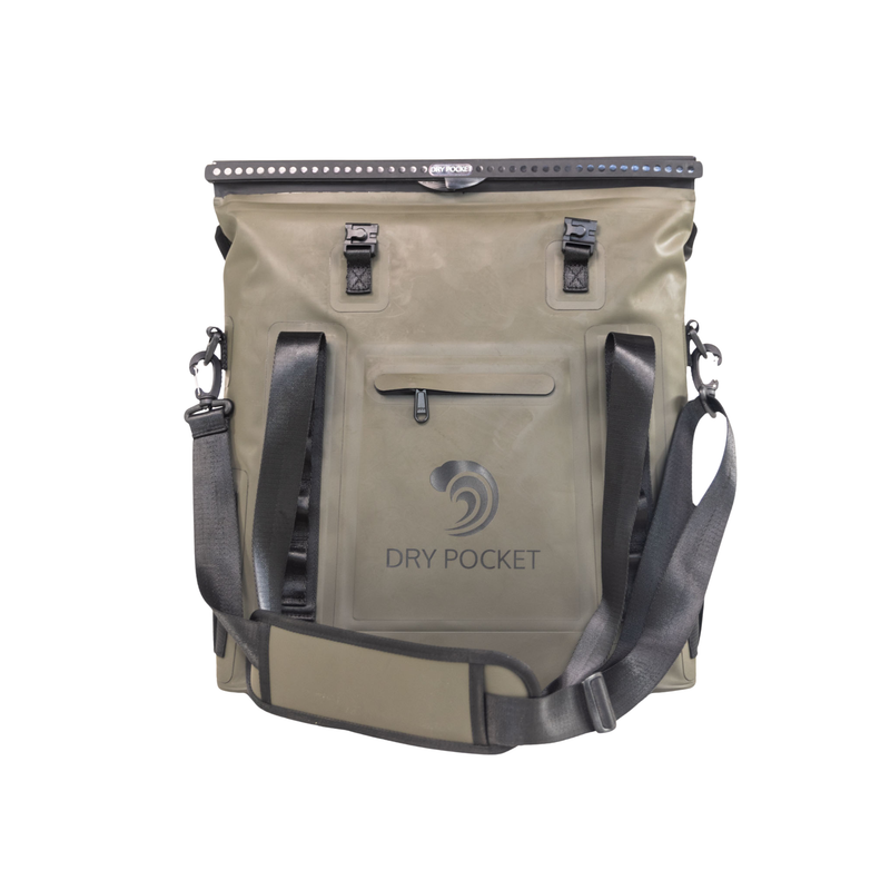 Load image into Gallery viewer, Waterproof Floating Tote Cooler - Hunter Green