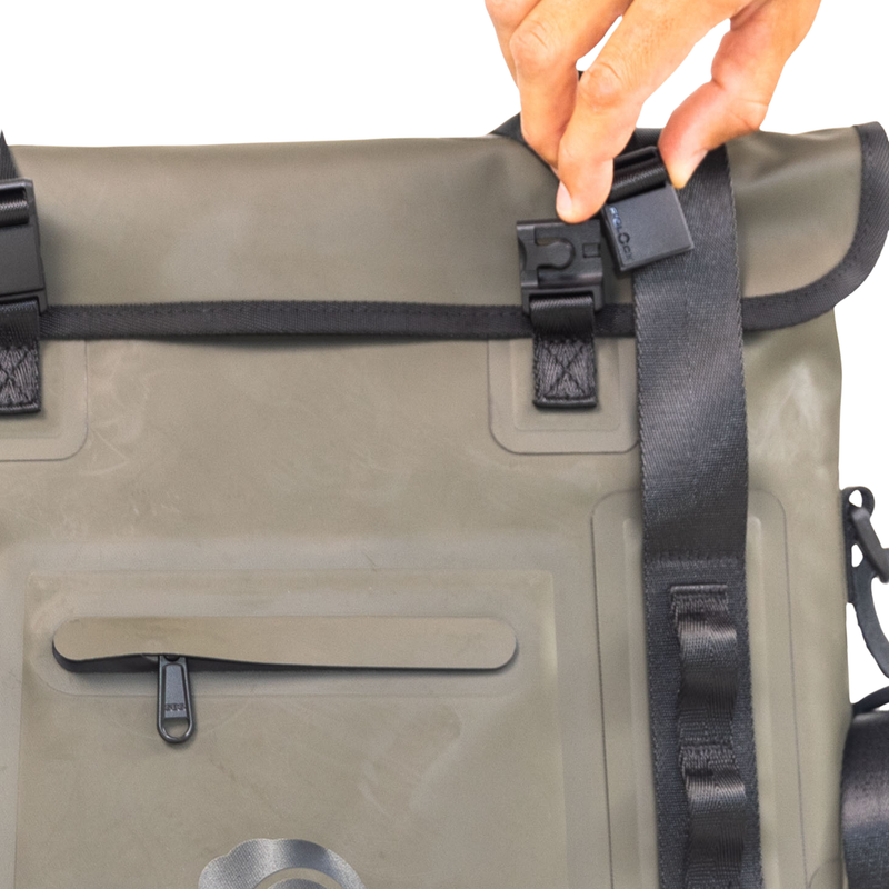 Load image into Gallery viewer, Waterproof Floating Tote Cooler - Hunter Green
