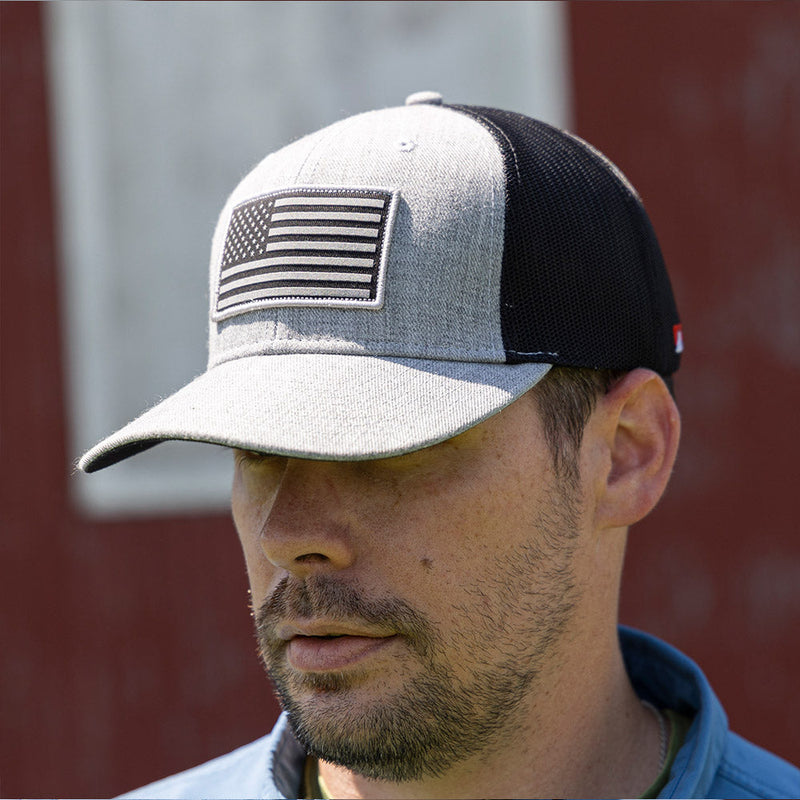 Load image into Gallery viewer, Riverside Reflective American Flag Cap Mesh Back