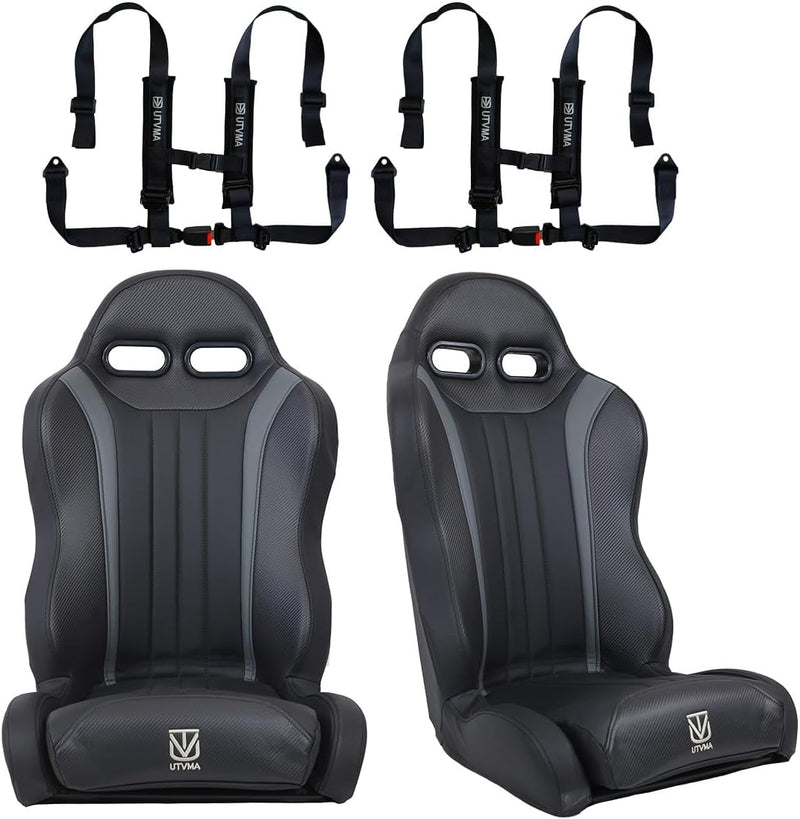 Load image into Gallery viewer, "Weekender" Series Pair of Front Suspension Bucket Seats Commander/ Commander Max (2021+)