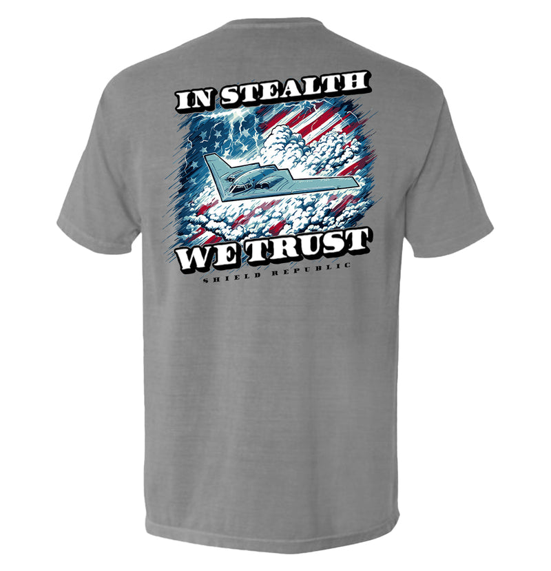Load image into Gallery viewer, In Stealth We Trust (Black)
