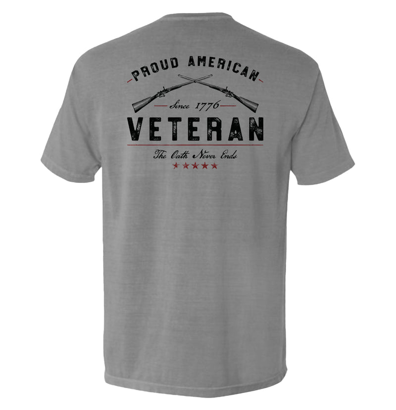 Load image into Gallery viewer, Proud American Veteran The Oath Never Ends