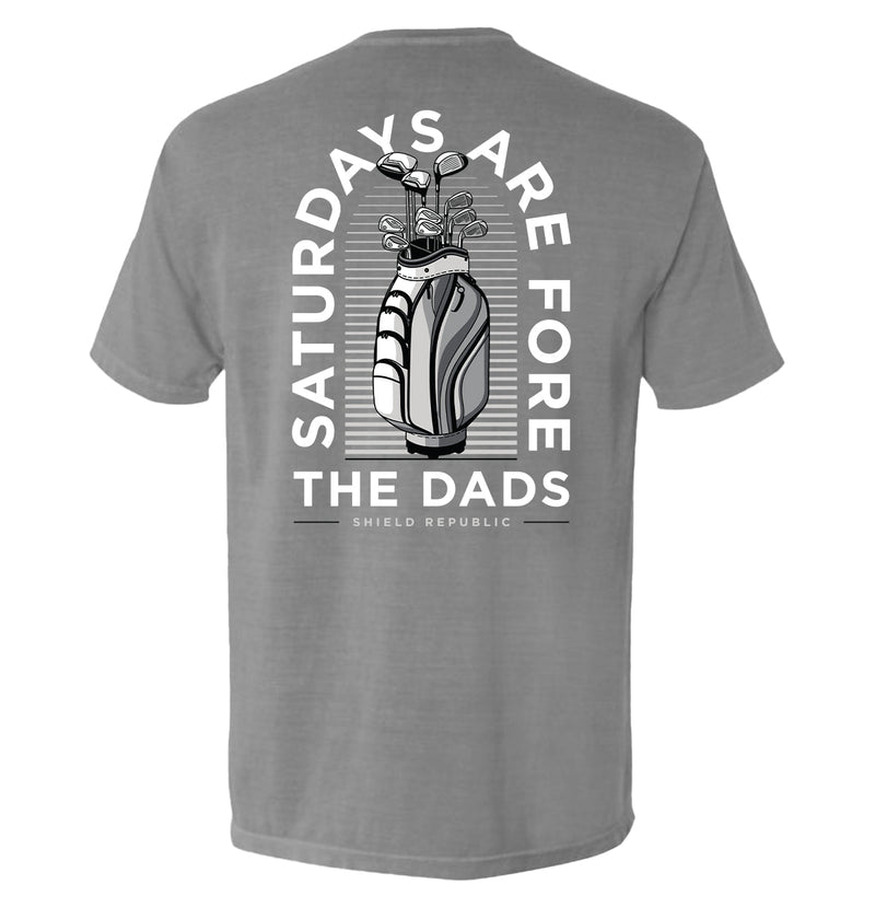 Load image into Gallery viewer, Saturdays Are For The Dads Golf Grey