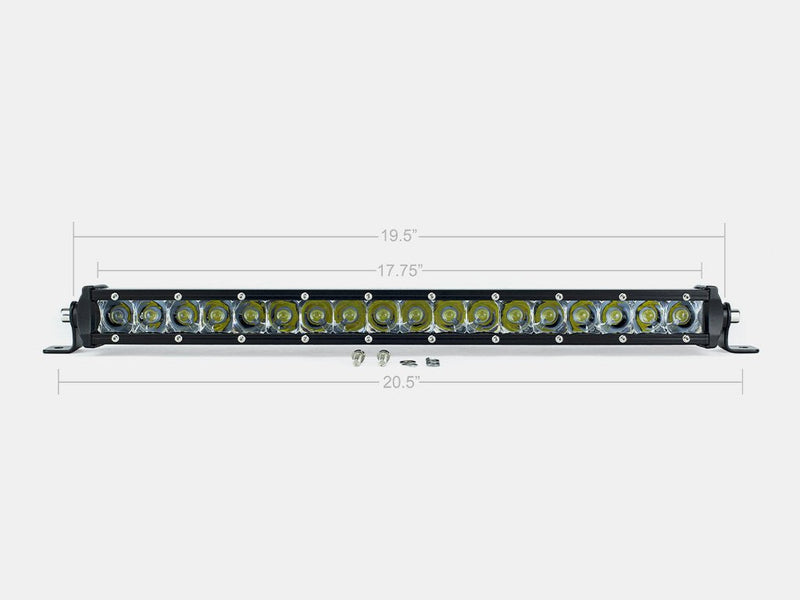 Load image into Gallery viewer, 20" Slim Single Row LED Bar