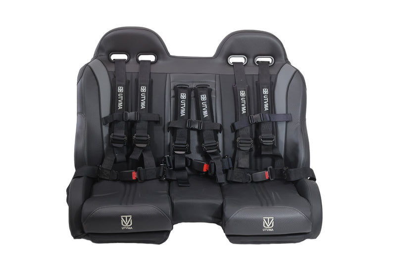 Load image into Gallery viewer, RZR 1000 Elite Series Bench Seat Front or Rear Bench Seat W Harnesses (over the console) (2014-2023)