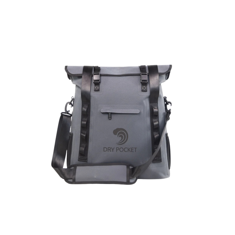 Load image into Gallery viewer, Waterproof Floating Tote Cooler - Dark Grey
