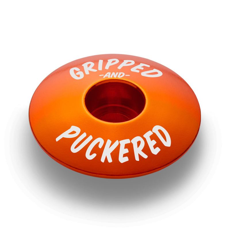 Load image into Gallery viewer, Gripped & Puckered Bicycle Headset Cap