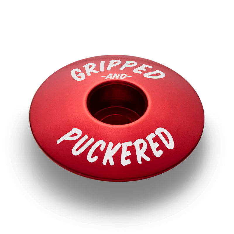 Load image into Gallery viewer, Gripped & Puckered Bicycle Headset Cap