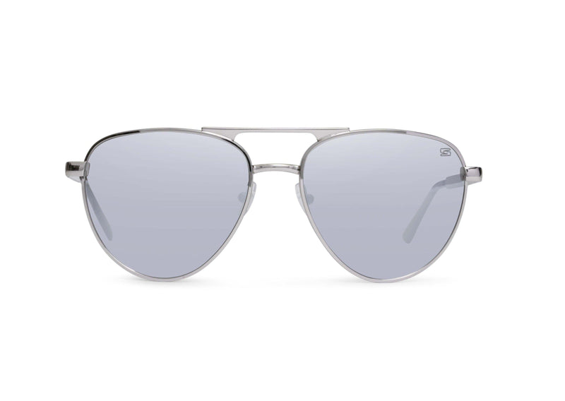 Load image into Gallery viewer, Dara Aviator Chrome Silver